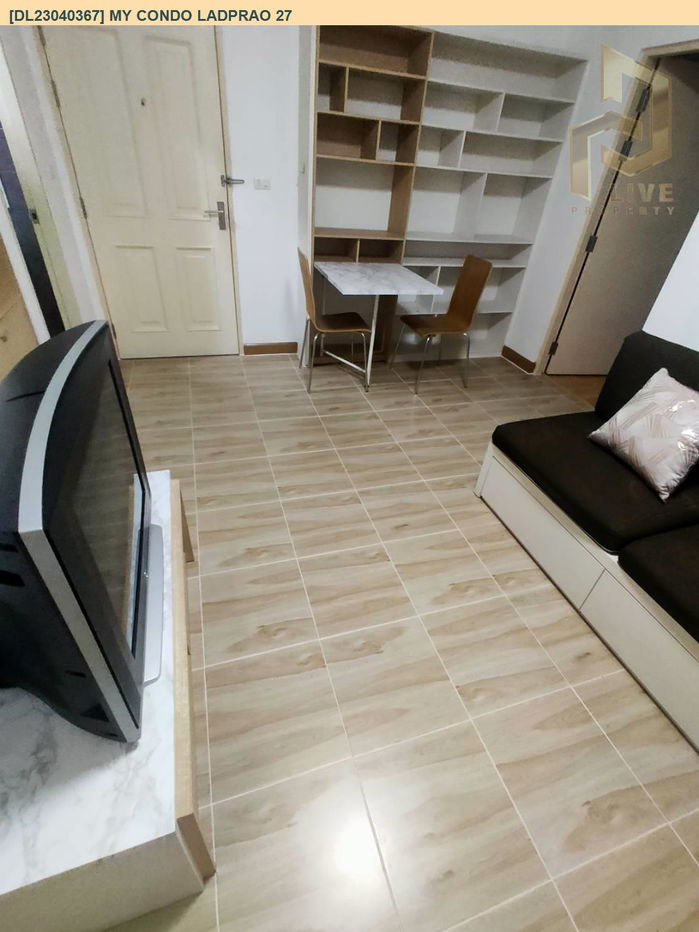 DL23040367 Condo for rent, My Condo Ladprao 27 near MRT ลาดพร้าว, ready to move in, call urgently 0800343450 LineID @655ebbvc