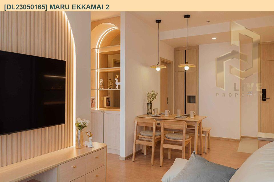 DL23050165 Condo for rent, MARU EKKAMAI 2 near BTS Ekkamai, ready to move in, call urgently 0842740999 LineID @523dslwi