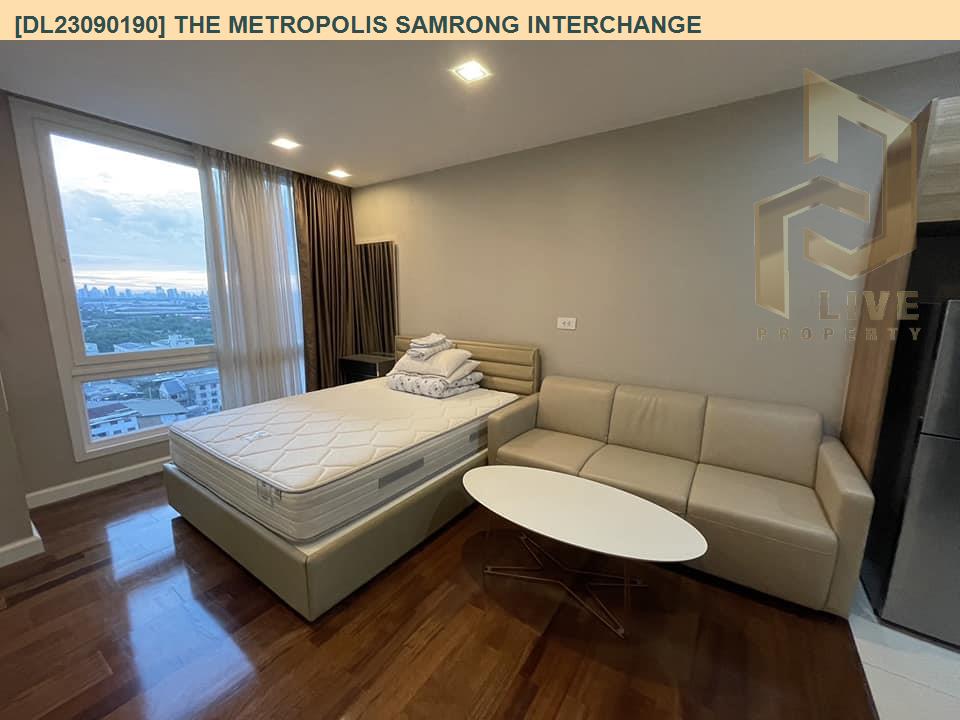 DL23090190 Condo for rent, The Metropolis Samrong Interchange near BTS Samrong, ready to move in, call urgently 0638692663 LineID @162cjixi