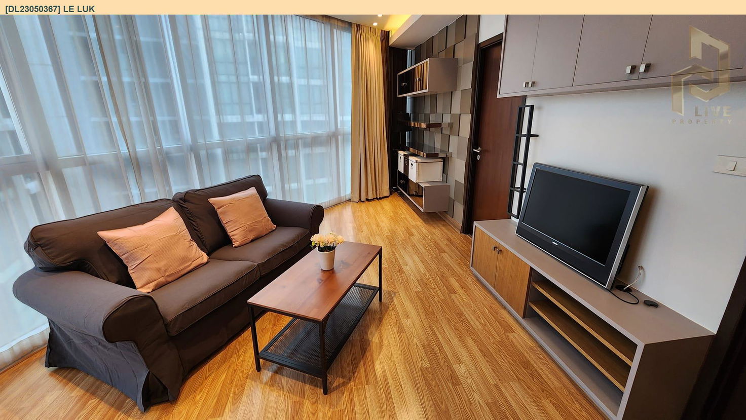 DL23050367 Condo for rent, Le Luk near BTS Phra Khanong, ready to move in, call urgently 0653619502 LineID @534wlwof