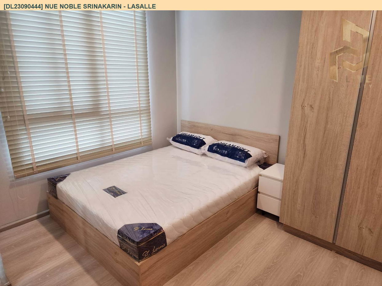 DL23090444 Condo for rent, Nue Noble Srinakarin - Lasalle near MRT ศรีลาซาล, ready to move in, call urgently 0653619502 LineID @534wlwof