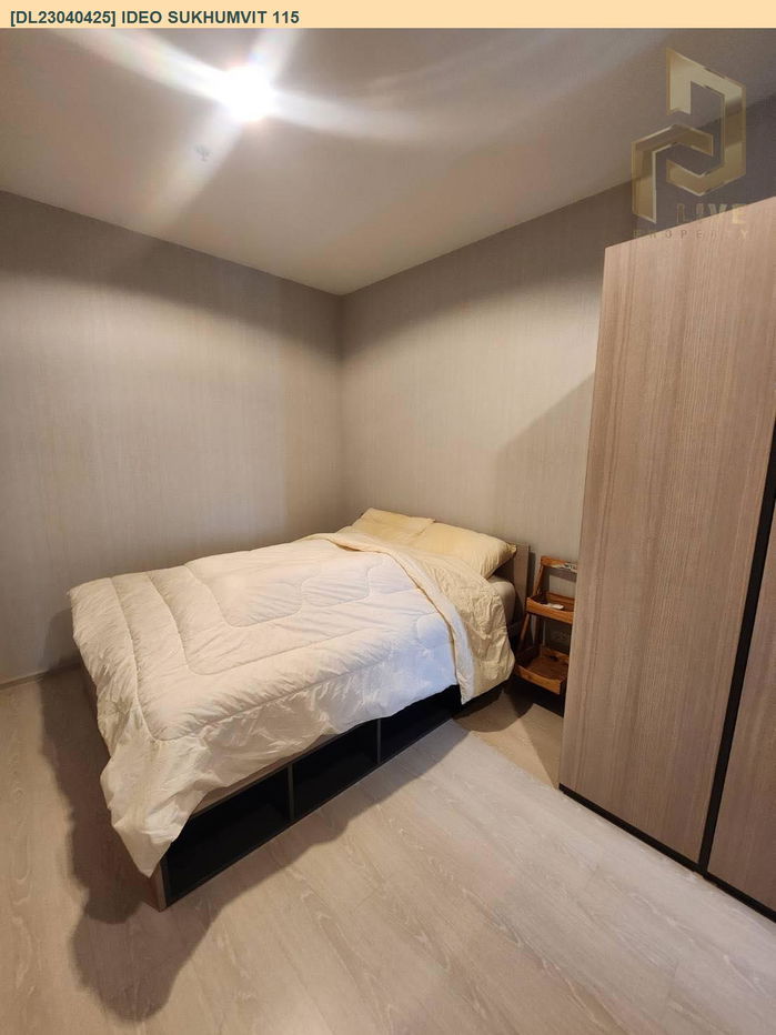 DL23040425 Condo for rent, IDEO Sukhumvit 115  near BTS Pu Chao, ready to move in, call urgently 0653619502 LineID @534wlwof