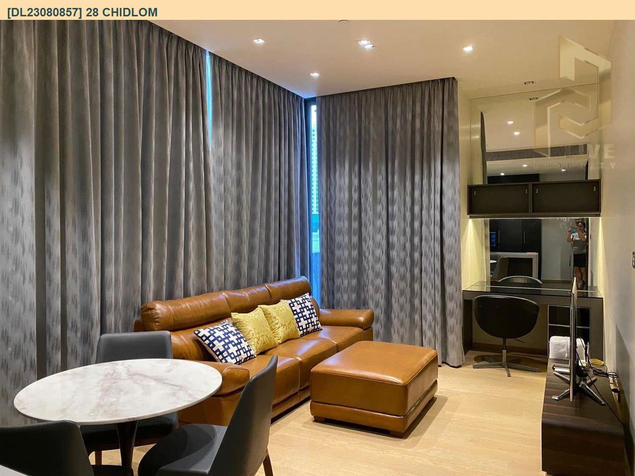 DL23080857 Condo for rent, 28 Chidlom near BTS Chit Lom, ready to move in, call urgently 0800343450 LineID @655ebbvc