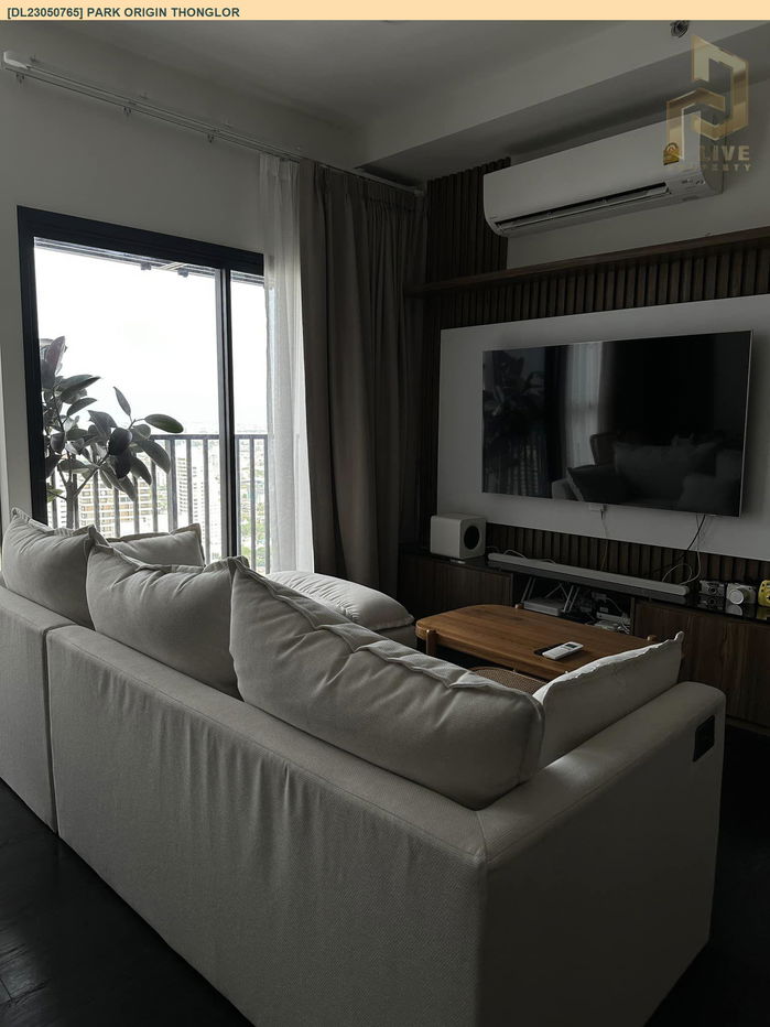 DL23050765 Condo for rent, PARK ORIGIN THONGLOR near BTS Thong Lo, ready to move in, call urgently 0653619502 LineID @534wlwof