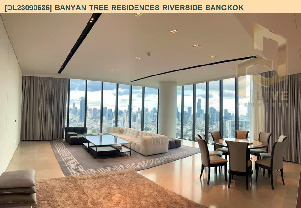 DL23090535 Condo for rent, Banyan Tree Residences Riverside Bangkok near -, ready to move in, call urgently 0656133286 LineID @897iyzll