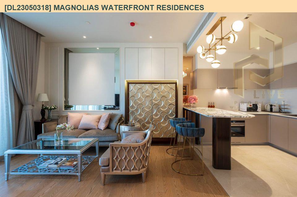 DL23050318 Condo for rent, Magnolias Waterfront Residences near BTS Saphan Taksin, ready to move in, call urgently 0656133286 LineID @897iyzll