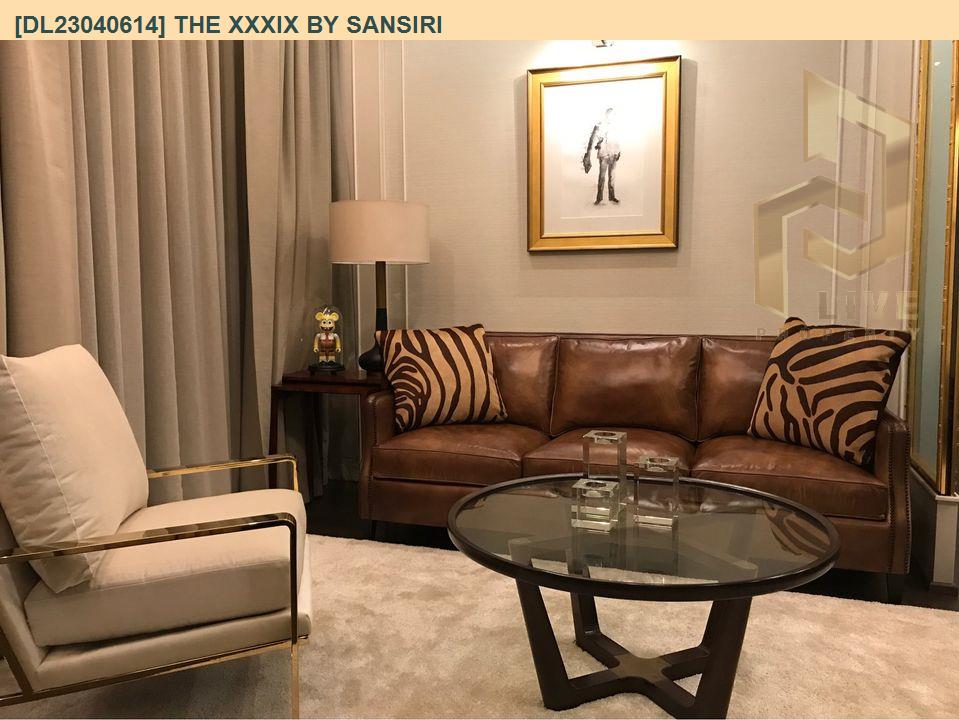 DL23040614 Condo for rent, The XXXIX by Sansiri near BTS Phrom Phong, ready to move in, call urgently 0800343450 LineID @655ebbvc