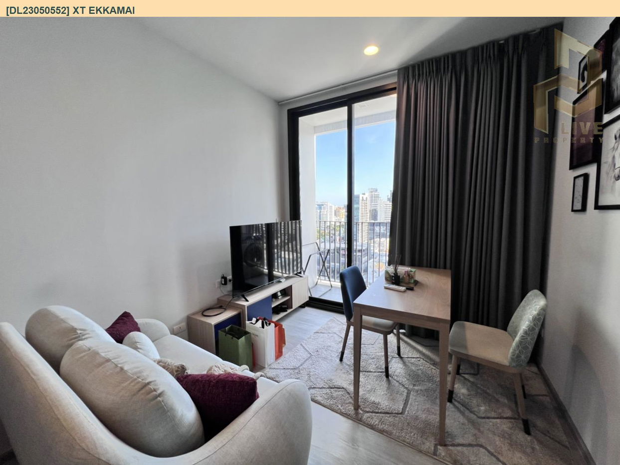 DL23050552 公寓出租，XT EKKAMAI 靠近 BTS Ekkamai，准备入住，紧急致电 0653619502 LineID @534wlwof