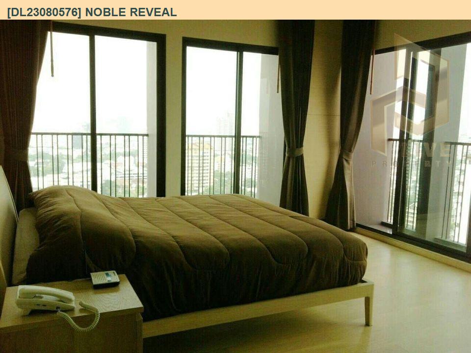 DL23080576 Condo for rent, Noble Reveal near BTS Ekkamai, ready to move in, call urgently 0656133286 LineID @897iyzll