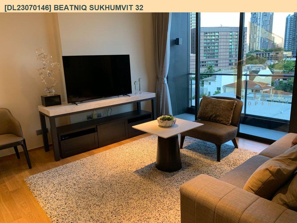 DL23070146 Condo for rent, Beatniq Sukhumvit 32 near BTS Thong Lo, ready to move in, call urgently 0800343450 LineID @655ebbvc