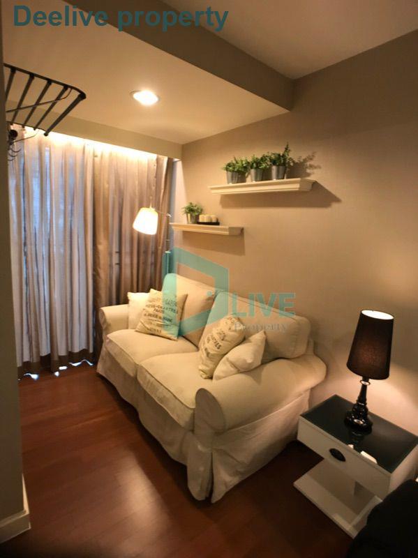 DL000246 Condo for rent, Belle Grand Rama 9 (Belle Avenue) near MRT พระราม9, ready to move in, call urgently 0842740999 LineID @523dslwi