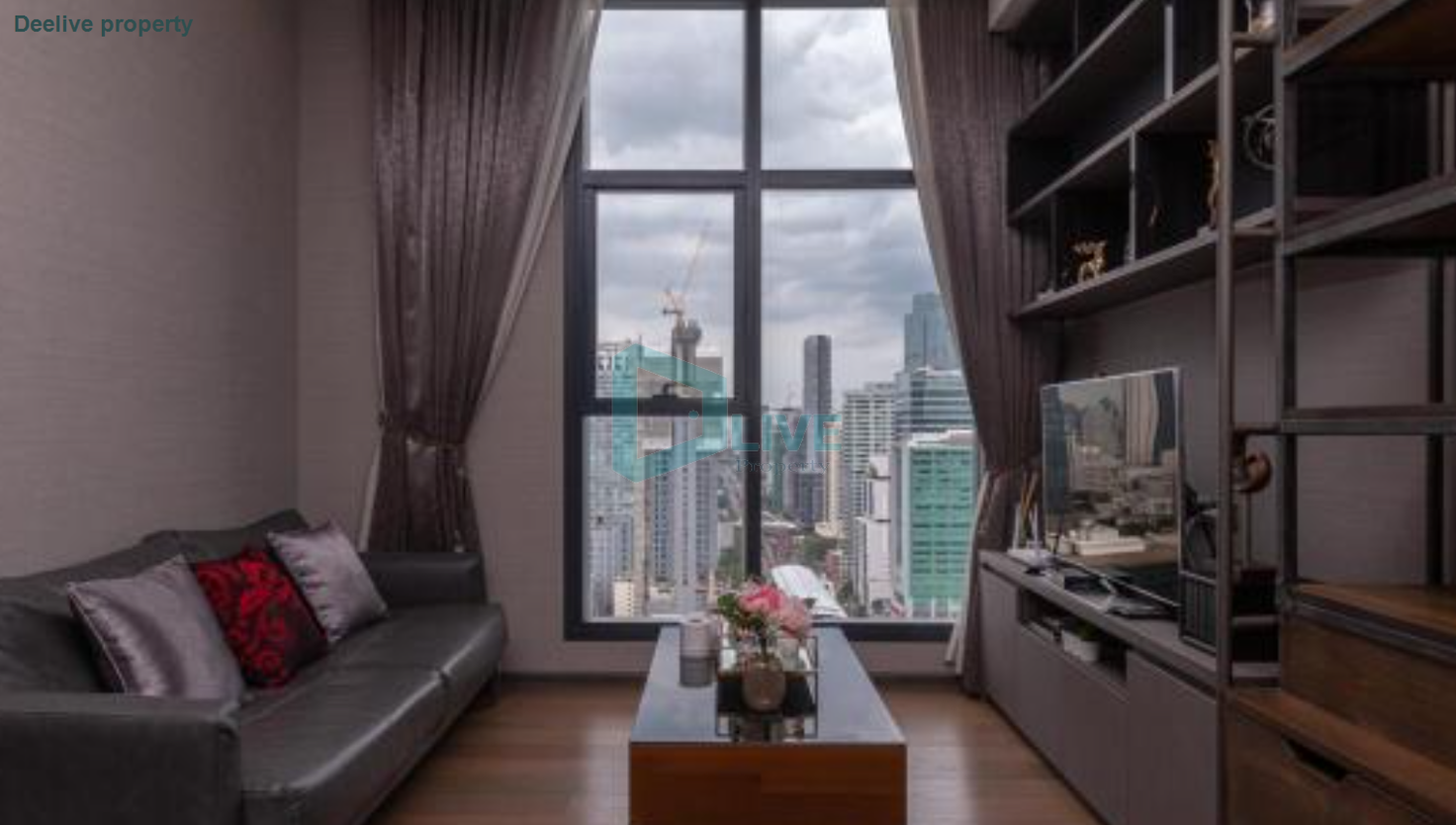 DL23020550 Condo for rent, The Diplomat Sathorn near BTS Surasak, ready to move in, call urgently 0653619502 LineID @534wlwof