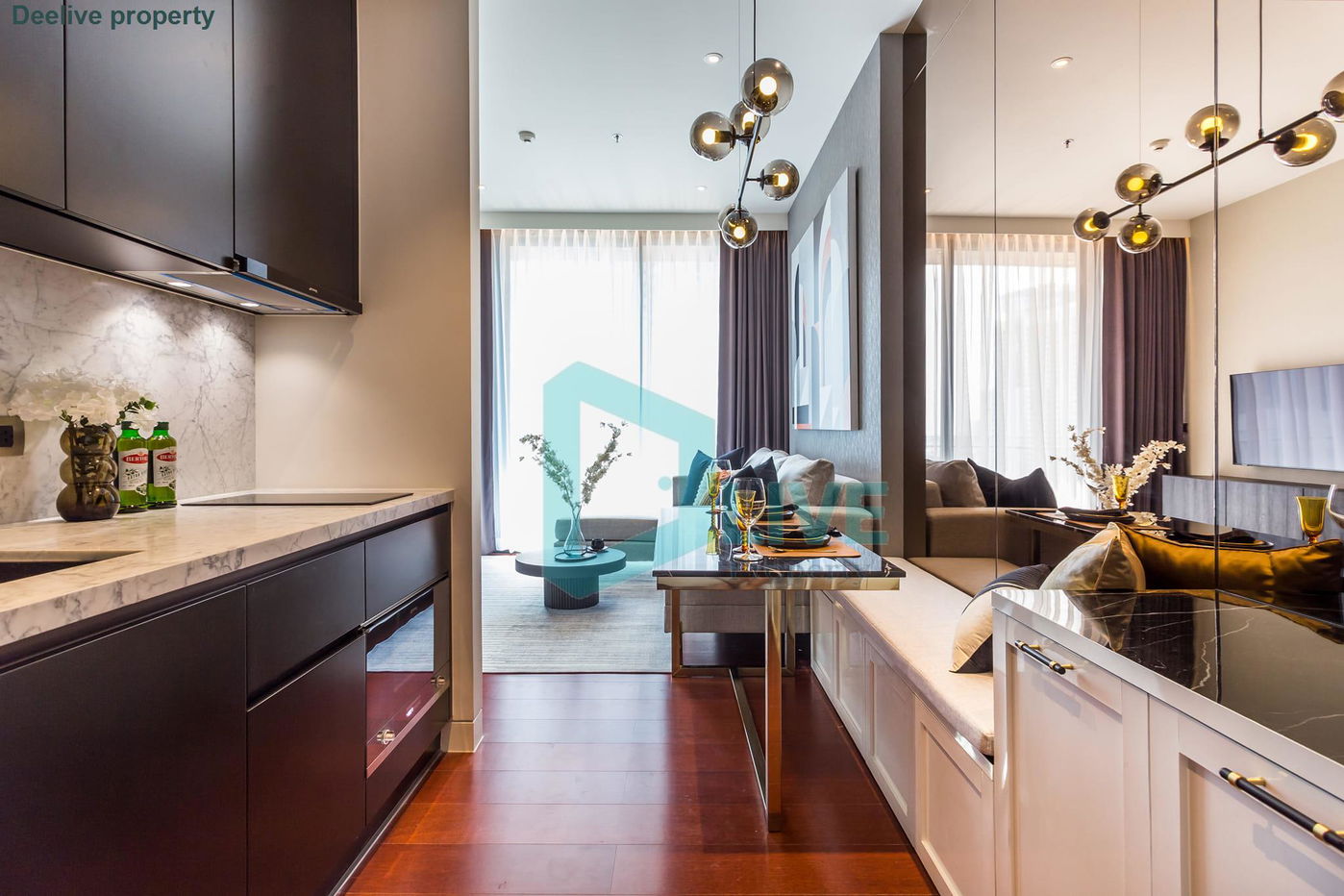 DL1195096 Condo for rent, KHUN by YOO inspired by Starck near สายสีเขียว, ready to move in, call urgently 0842740999 LineID @523dslwi