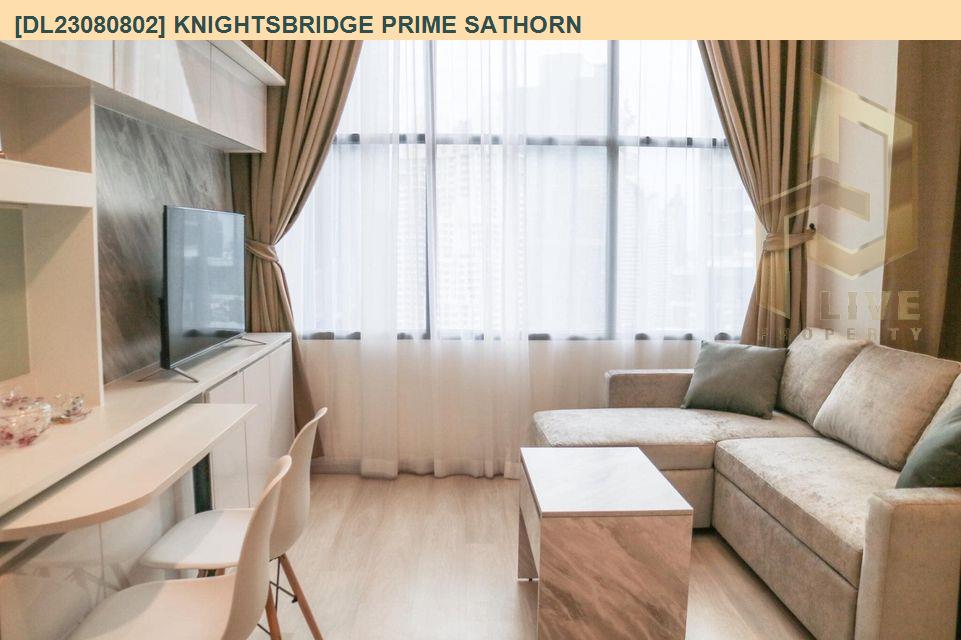 DL23080802 Condo for rent, Knightsbridge Prime Sathorn near BTS Chong Nonsi, ready to move in, call urgently 0656133286 LineID @897iyzll