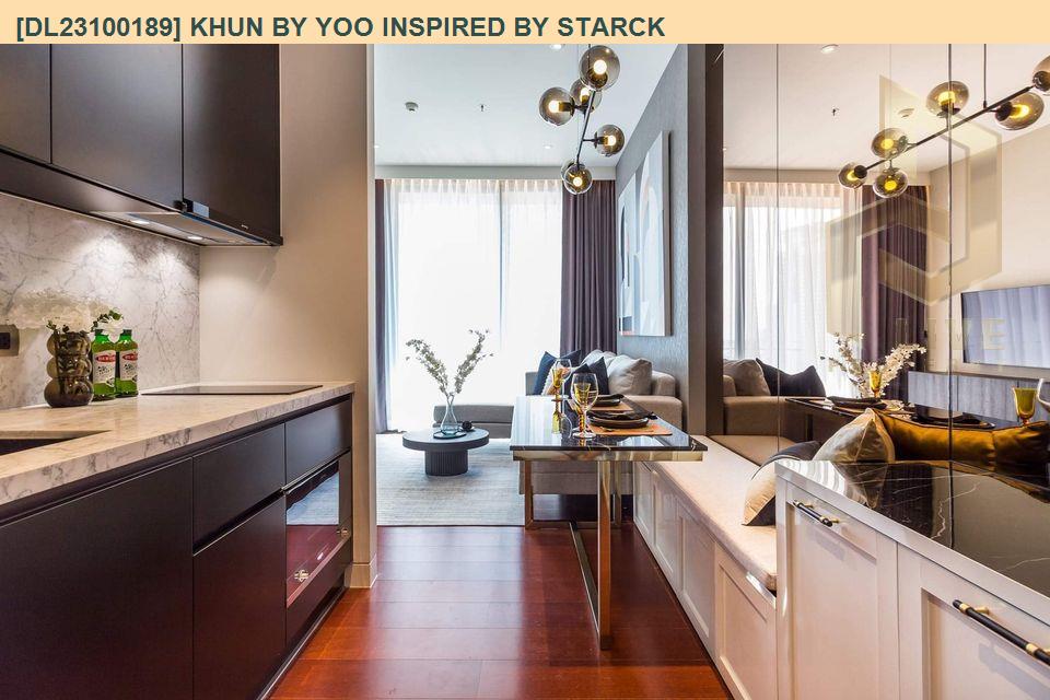 DL23100189 Condo for rent, KHUN by YOO inspired by Starck near BTS Thong Lo, ready to move in, call urgently 0800343450 LineID @655ebbvc