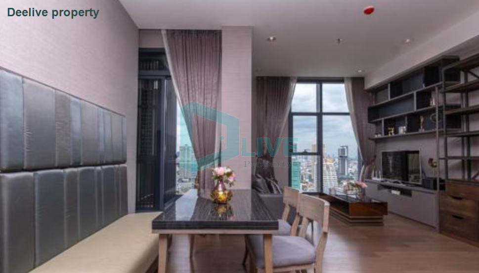 DL23020307 Condo for rent, The Diplomat Sathorn near BTS Surasak, ready to move in, call urgently 0638692663 LineID @162cjixi