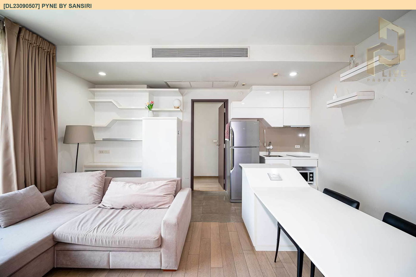 DL23090507 Condo for rent, Pyne by Sansiri near BTS Ratchathewi, ready to move in, call urgently 0638692663 LineID @162cjixi