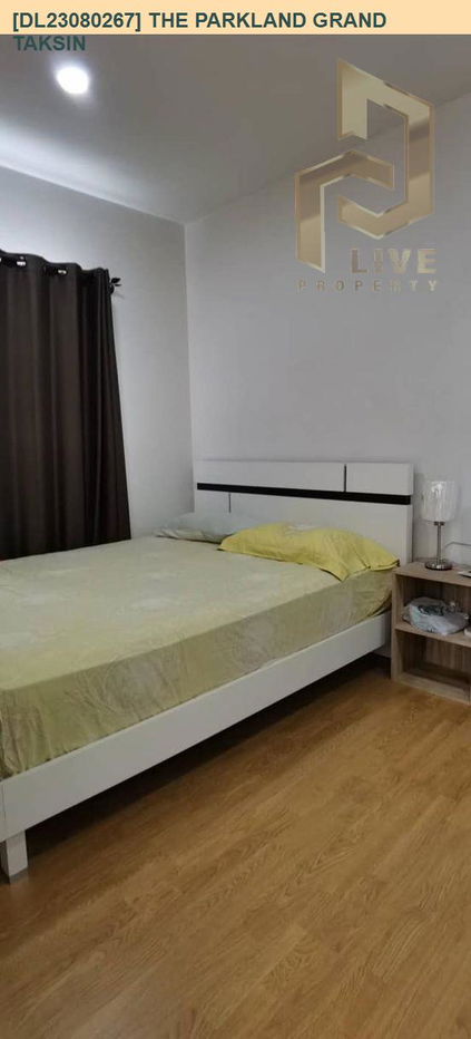 DL23080267 Condo for rent, The Parkland Grand Taksin near BTS Pho Nimit , ready to move in, call urgently 0656133286 LineID @897iyzll