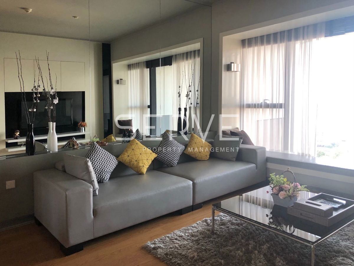 Nice Decorate 2 Beds with Bathtub High Fl. 20+ Close to MRT Lumpini & BTS Chong Nonsi 600 m. at The Met Sathorn Condo / For Rent