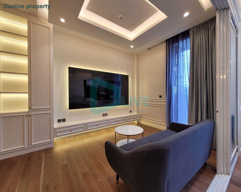 DL23030946 Condo for rent, Muniq Langsuan near BTS Chit Lom, ready to move in, call urgently 0800343450 LineID @655ebbvc