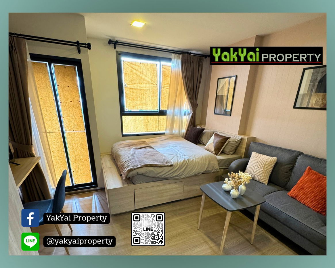 ✨🔥 Giant for rent🔥✨ the muve Bangna, Soi Bangna-Trad 37 ✨New room, first hand, never passed by a tenant👍🏻Price only 9,000/month🌼