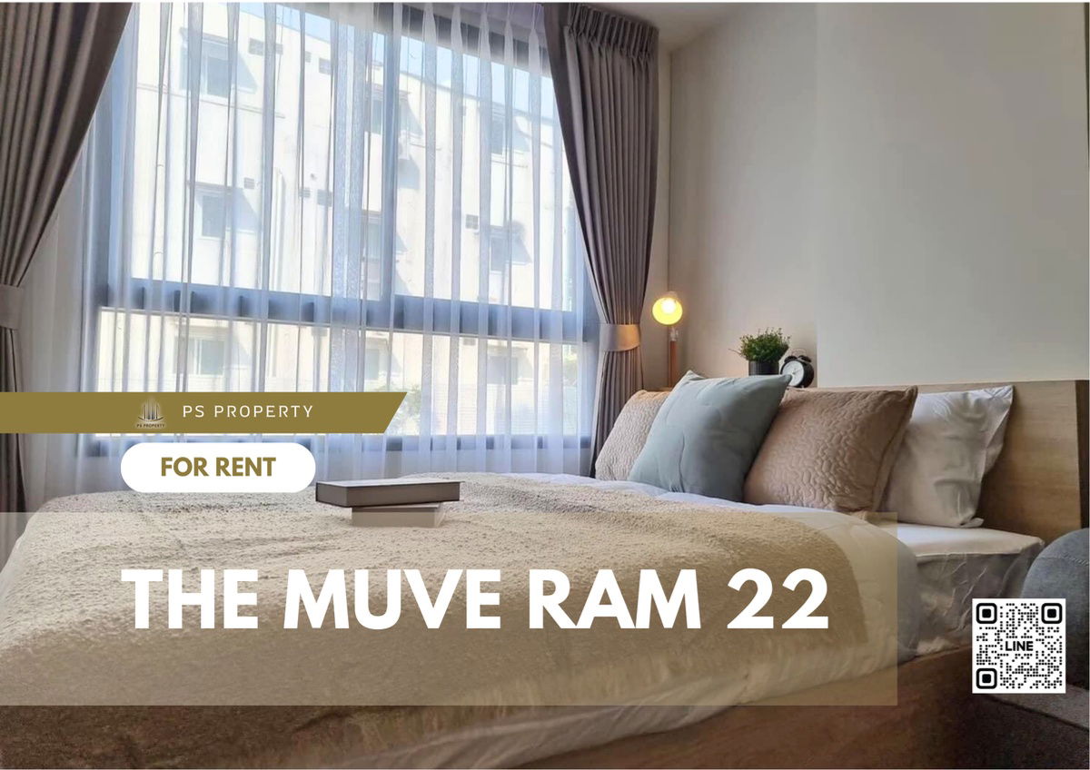 出租🔺THE MUVE Ram 22🔺一卧室，家具电器齐全。