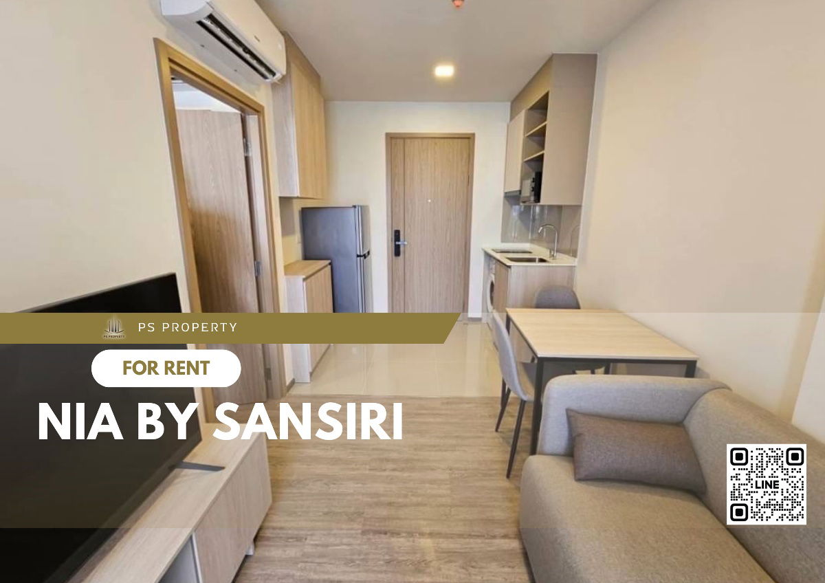 For rent 📌NIA by Sansiri📌 near BTS Phra Khanong, furniture, complete electrical appliances.