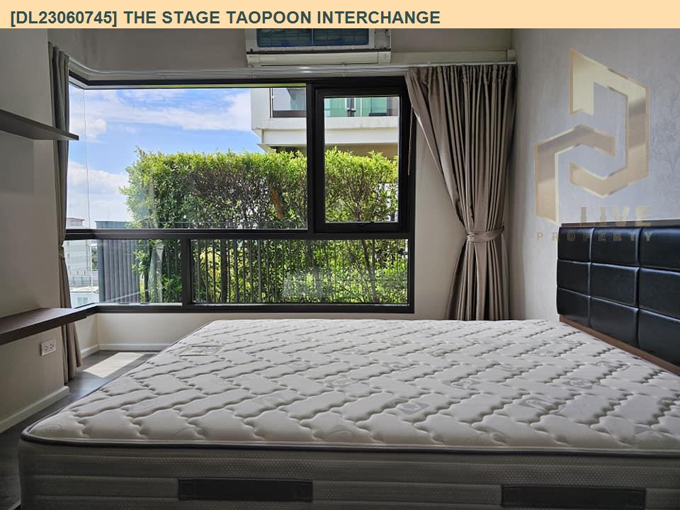 DL23060745 Condo for rent, The Stage Taopoon Interchange near MRT เตาปูน, ready to move in, call urgently 0638692663 LineID @257sxzzu
