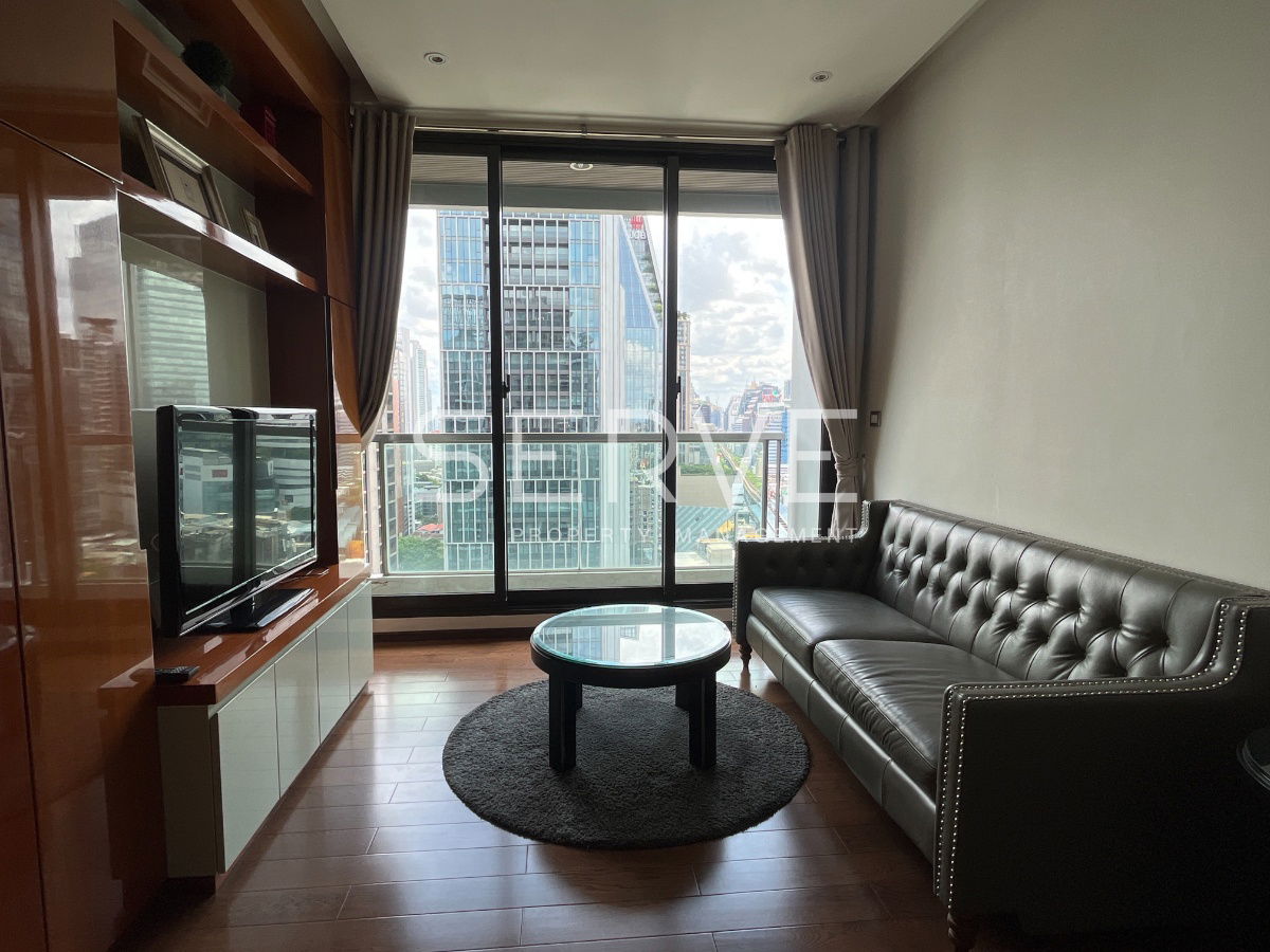 🔥Modern Style 1 Bed with Bathtub 45.02 sq.m. High Fl.  Good View  BTS Phrom Phong 500 m. at The Address Sukhumvit 28 Condo /  For Rent