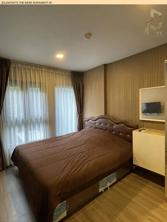 DL23070277 ให้เช่าคอนโด The Base สุขุมวิท 50 ใกล้ BTS อ่อนนุช พร้อมเข้าอยู่ โทรด่วน 0653619502 LineID @534wlwof