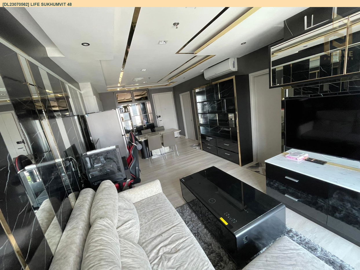 DL23070562 Condo for rent, Life Sukhumvit 48 near BTS Phra Khanong, ready to move in, call urgently 0653619502 LineID @534wlwof