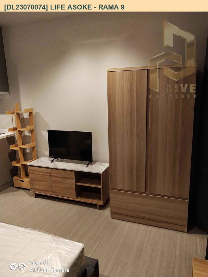DL23070074 Condo for rent, Life Asoke - Rama 9 near MRT พระราม 9, ready to move in, call urgently 0653619502 LineID @534wlwof