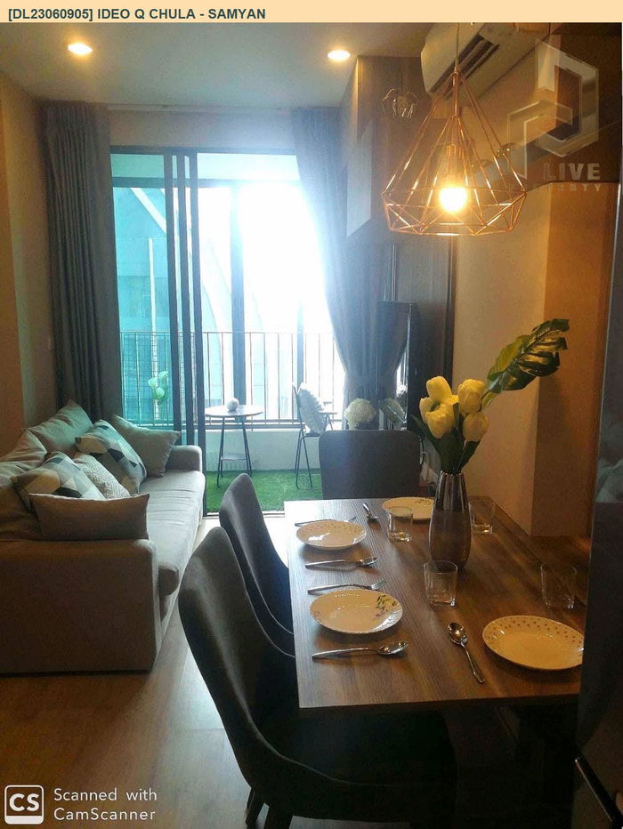 DL23060905 Condo for rent, IDEO Q Chula - Samyan near MRT สามย่าน, ready to move in, call urgently 0653619502 LineID @534wlwof