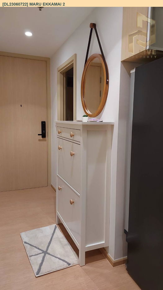 DL23060722 Condo for rent, MARU EKKAMAI 2 near BTS Ekkamai, ready to move in, call urgently 0638692663 LineID @162cjixi