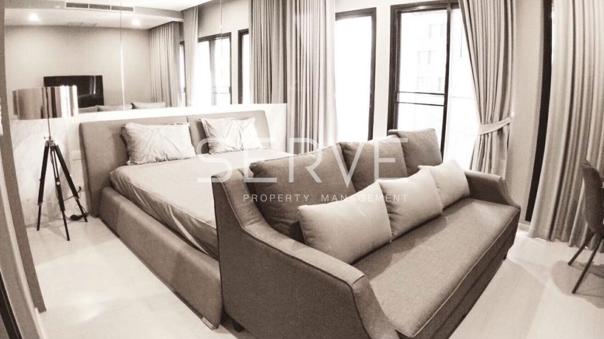 🔥35K🔥- Studio with Partition Nice Decorate Garden view Perfect Location Next to BTS Phloen Chit at Noble Ploenchit Condo / For Rent