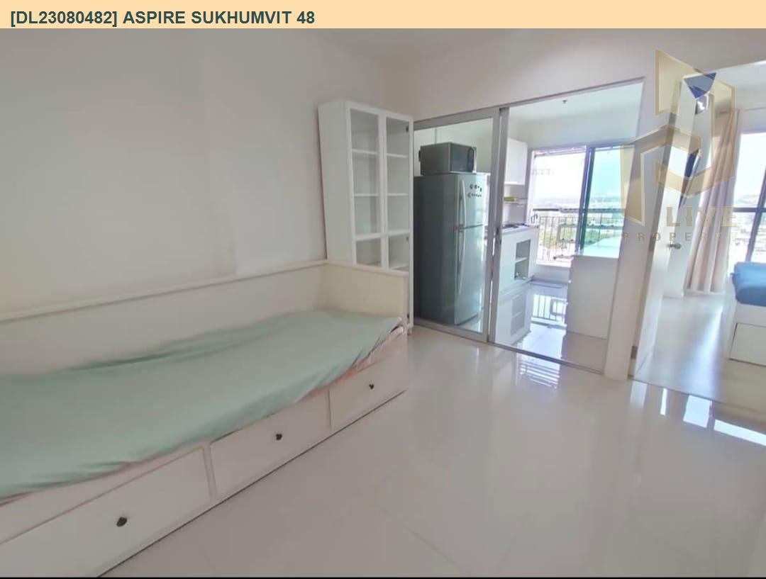 DL23080482 Condo for rent, Aspire Sukhumvit 48 near BTS Phra Khanong, ready to move in, call urgently 0656133286 LineID @897iyzll