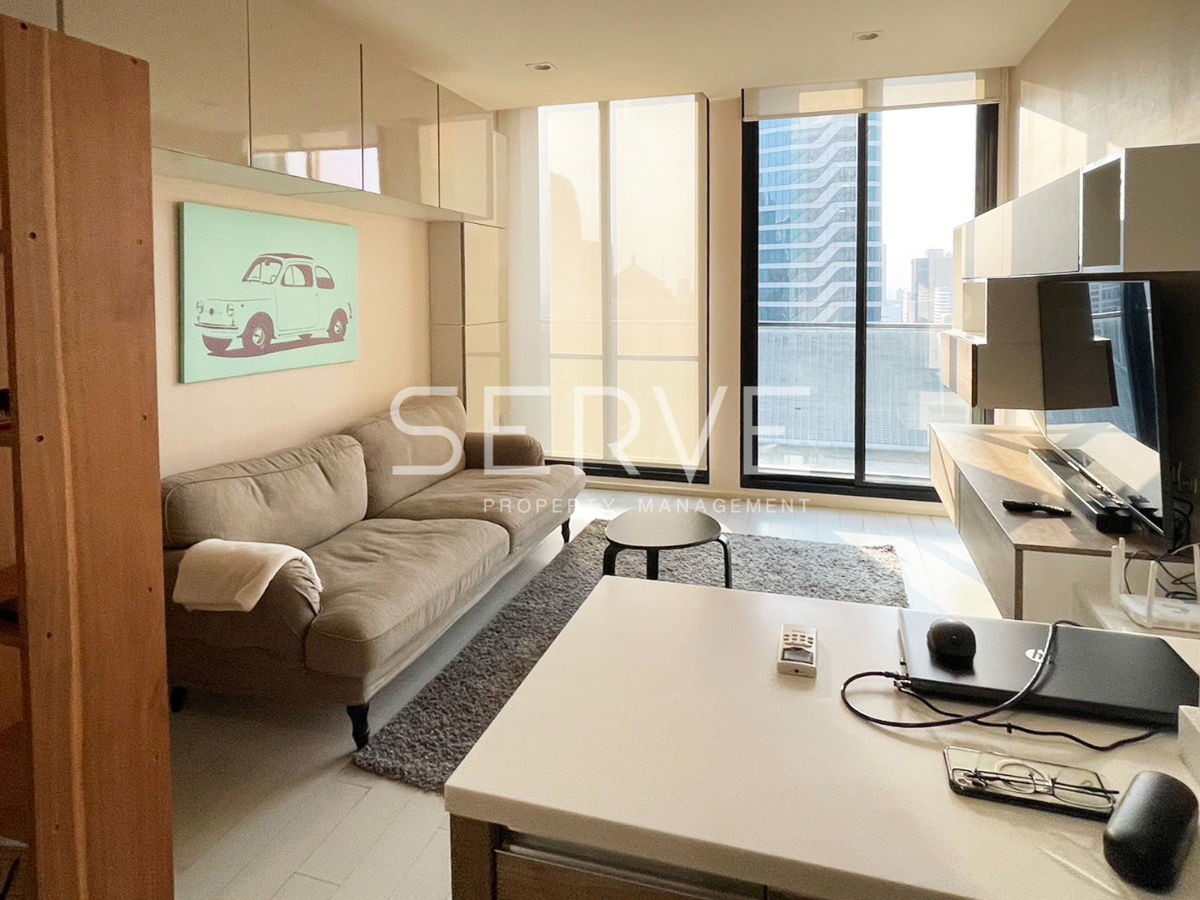 🔥65K🔥 - Corner Unit 2 Beds 2 Baths 80.81 sq.m. Homey Style High Fl. 25+ Perfect Location BTS Phloen Chit at Noble Ploenchit Condo / For Rent