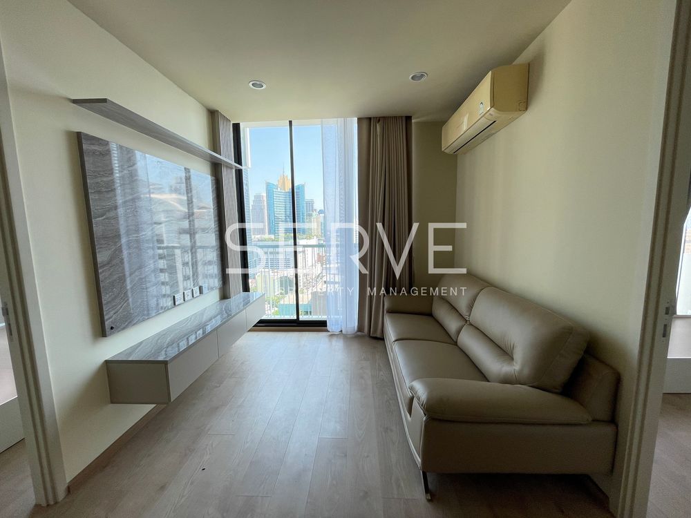 Newly & Bright 2 Beds Unit in Asoke Area on High Fl. BTS Asok & MRT Sukhumvit 550 m. /Condo For Rent-Noble Recole Sukhumvit 19