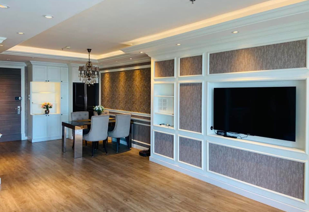 for rent Supalai Prima Riva. 1bed 65sqm. Line id: @pfagent