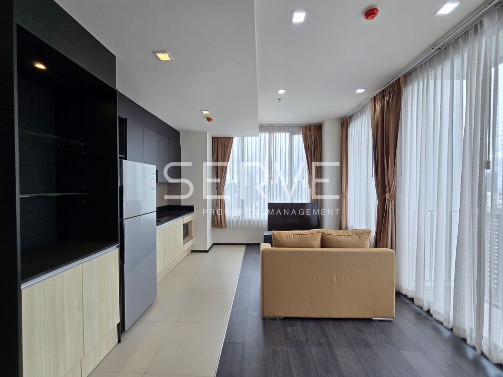 2 Bed Unit For Rent Good Location Close To BTS Asok 250 m. & MRT Sukhumvit 200 m.-Edge Sukhumvit 23