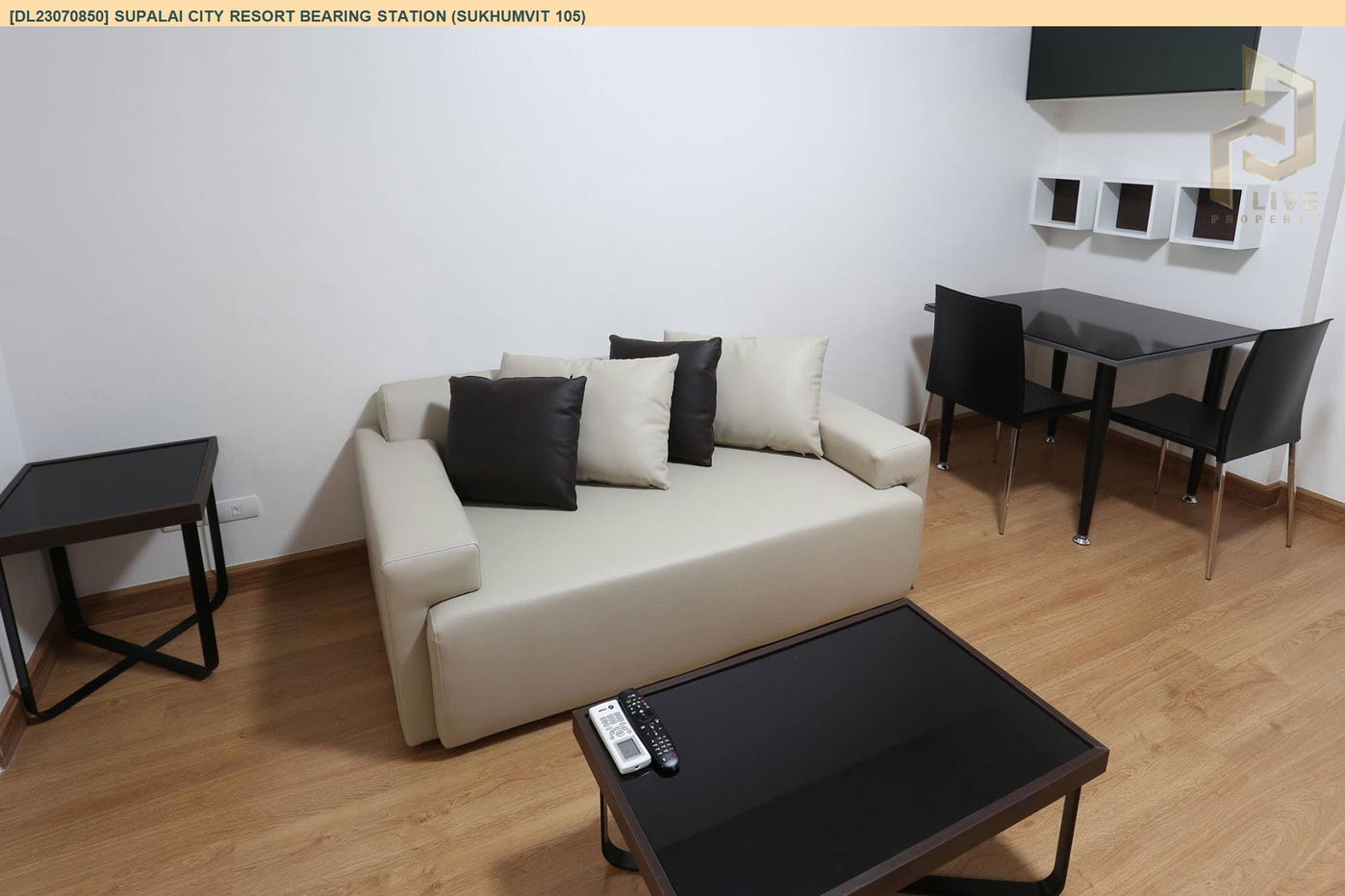 DL23070850 Condo for rent, Supalai City Resort Bearing Station (Sukhumvit 105) near BTS Bearing, ready to move in, call urgently 0656133286 LineID @897iyzll