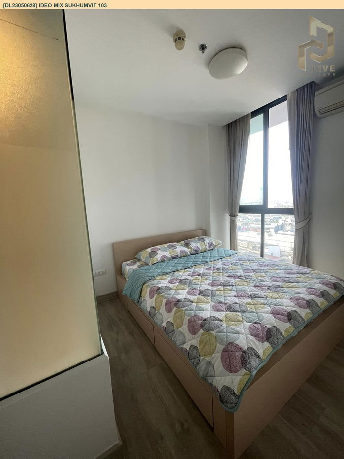 DL23050628 Condo for rent, IDEO Mix Sukhumvit 103 near BTS Udom Suk, ready to move in, call urgently 0800343450 LineID @655ebbvc