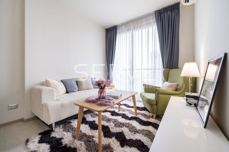 1 Bed 45.2 sq.m. High Fl. 10+ Good Location BTS Ekkamai 500 m. at Rhythm Sukhumvit 42 Condo / For Rent