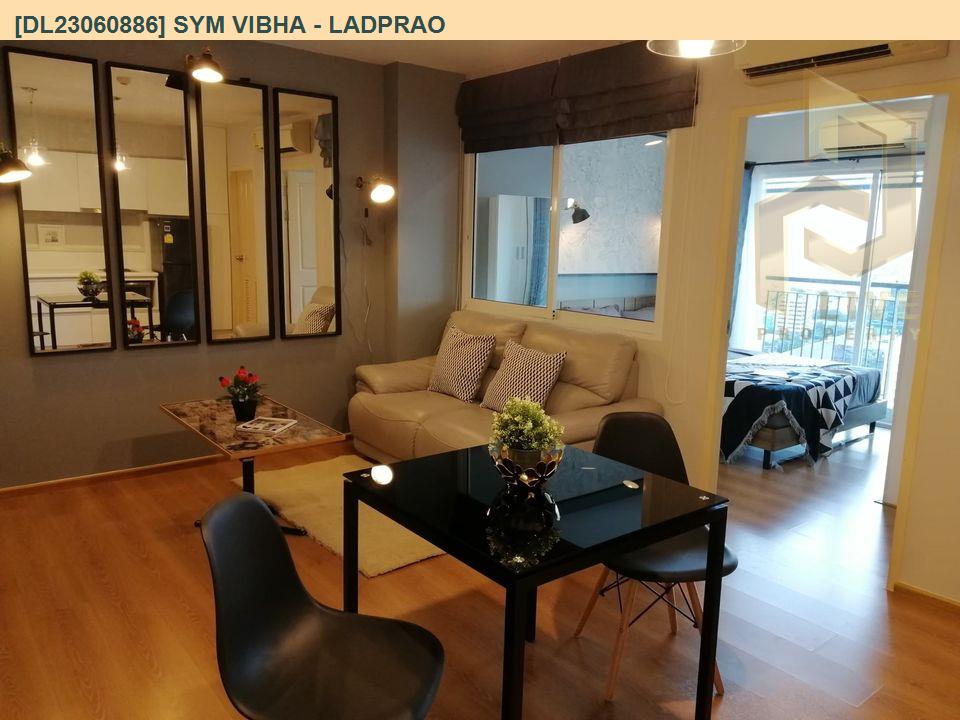 DL23060886 Condo for rent, SYM Vibha - Ladprao near BTS Chatuchak park, ready to move in, call urgently 0842740999 LineID @523dslwi