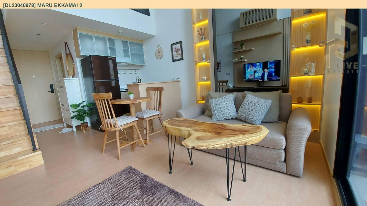 DL23040978 Condo for rent, MARU EKKAMAI 2 near BTS Ekkamai, ready to move in, call urgently 0656133286 LineID @897iyzll