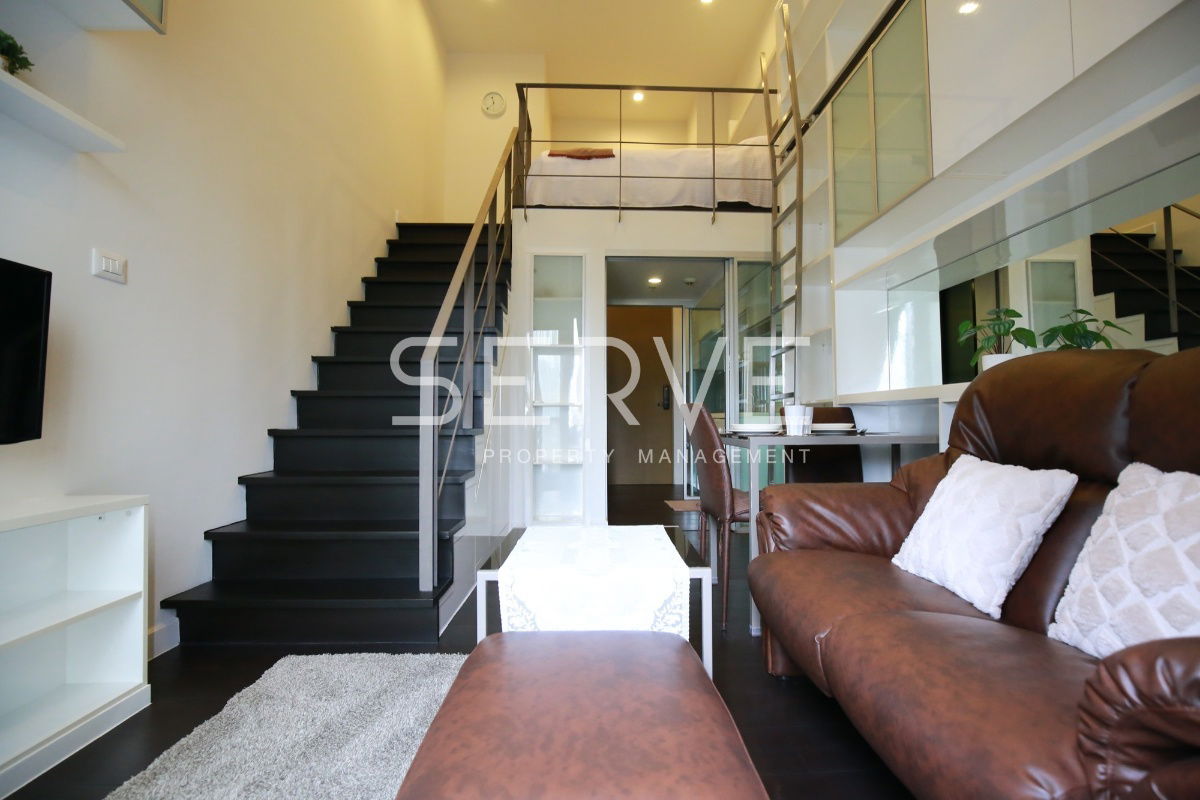 Nice Room Loft 1 Bed 1 Bath Pet Friendly Good Location BTS Thong Lo 300 m. at Ideo Morph 38 Condo / Condo For Rent