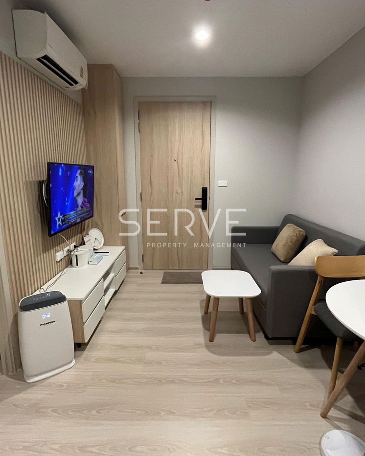 1 Bed 1 Bath New Room Fully Furnished Good Location Close To MRT Si La Salle Station @ Nue Noble Srinakarin Lasalle