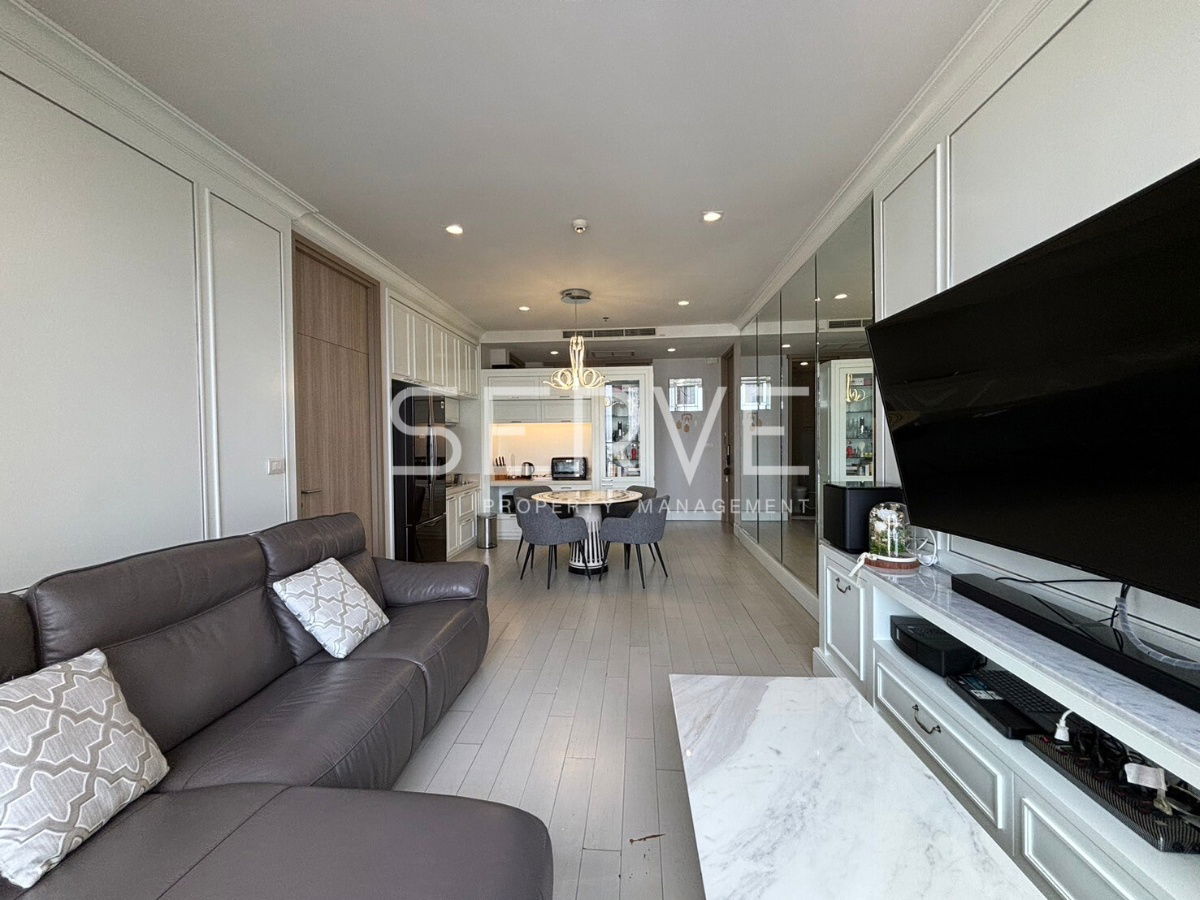 2 Beds 2 Bath Nice Decorate High Fl. 20+ Good View and Perfect Location BTS Phloen Chit at Noble Ploenchit Condo / For Rent