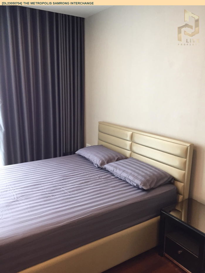 DL23050704 Condo for rent, The Metropolis Samrong Interchange near BTS Samrong, ready to move in, call urgently 0653619502 LineID @534wlwof