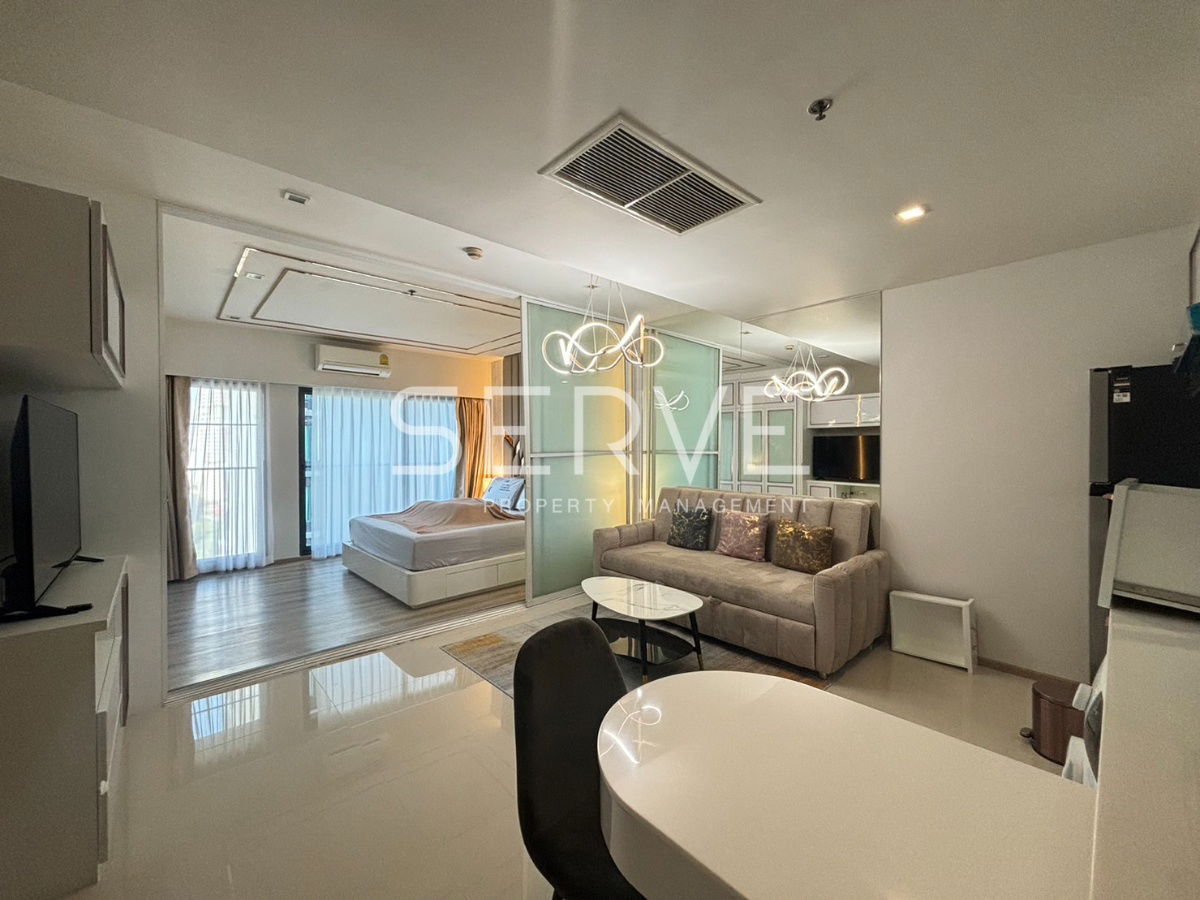 🔥25K !! Renovate🔥 Studio with Partition Modern Style Directly connecting to BTS Thong Lo at Noble Remix Condo / Condo For Rent
